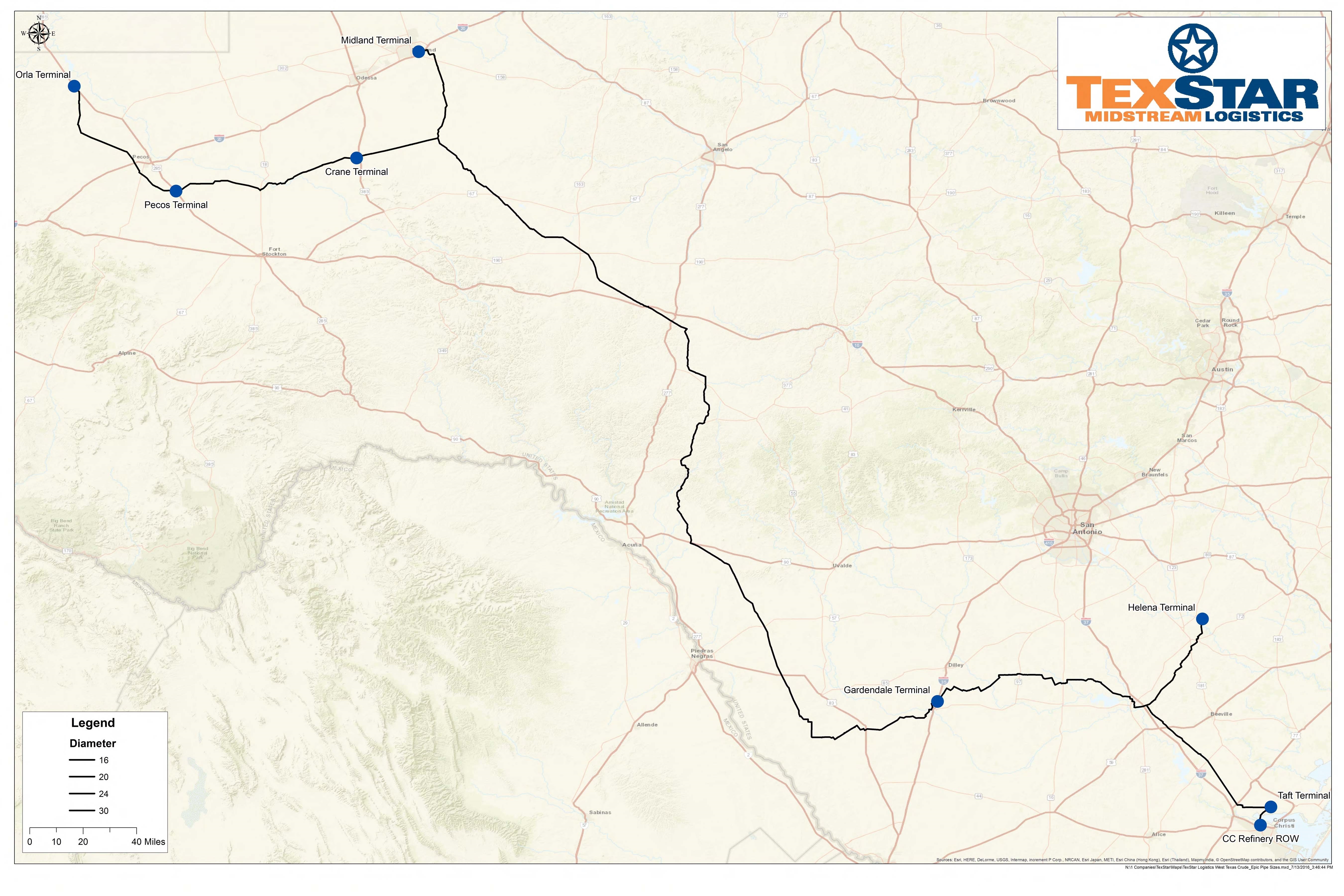 EPIC - 650 mi, 2 lines