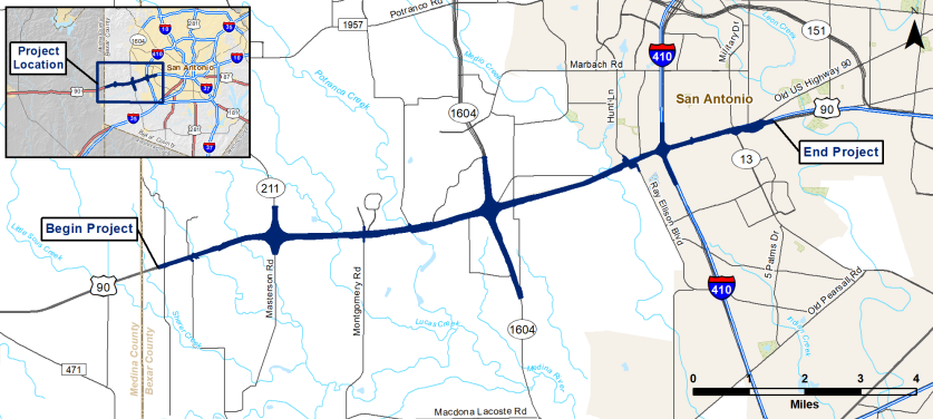 TxDOT in San Antonio: US 90 from SH 211 to Loop 13 – Texas Condemnation ...